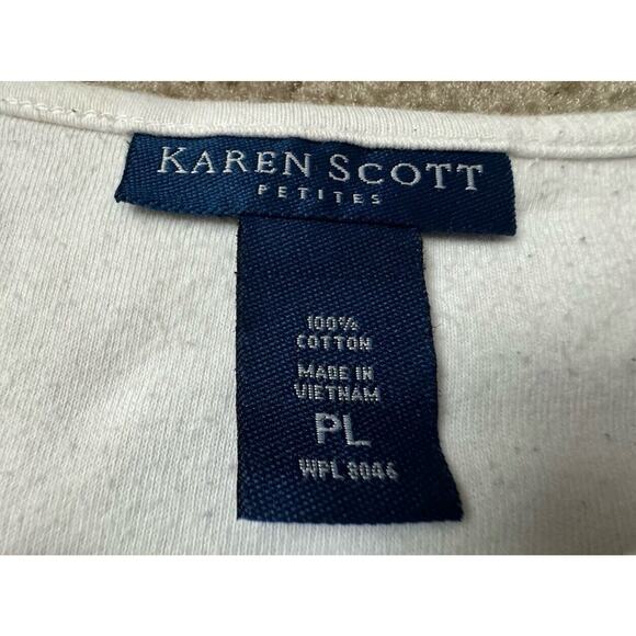 Karen Scott & Alfred Dinner BUNDLE OF 2 Women’s Size PL Petite Large - Picture 6 of 11